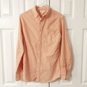 Men's Long Sleeve Button Down Shirt 100% Cotton